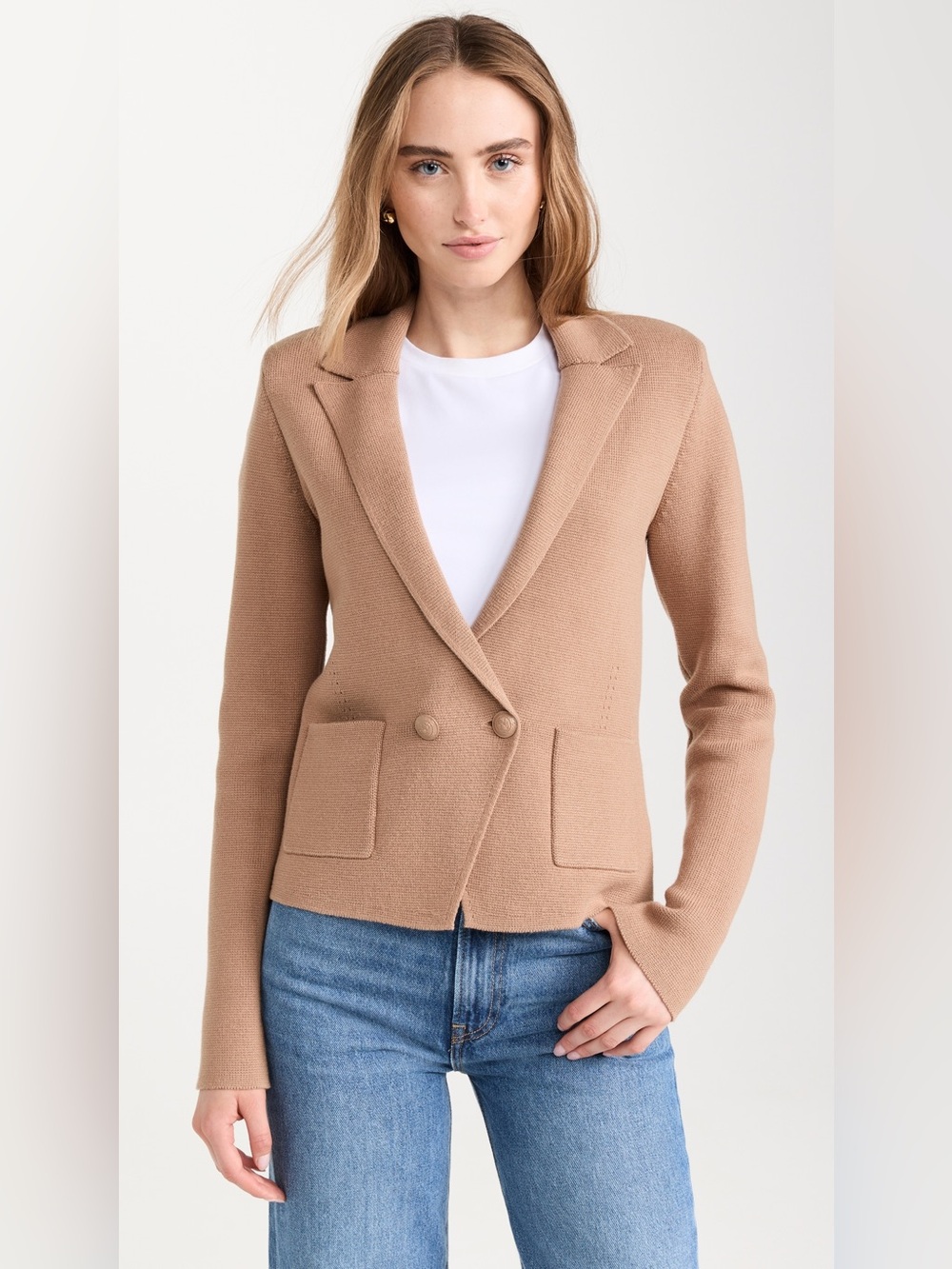 L’Agence Sofia Knit Blazer - size medium